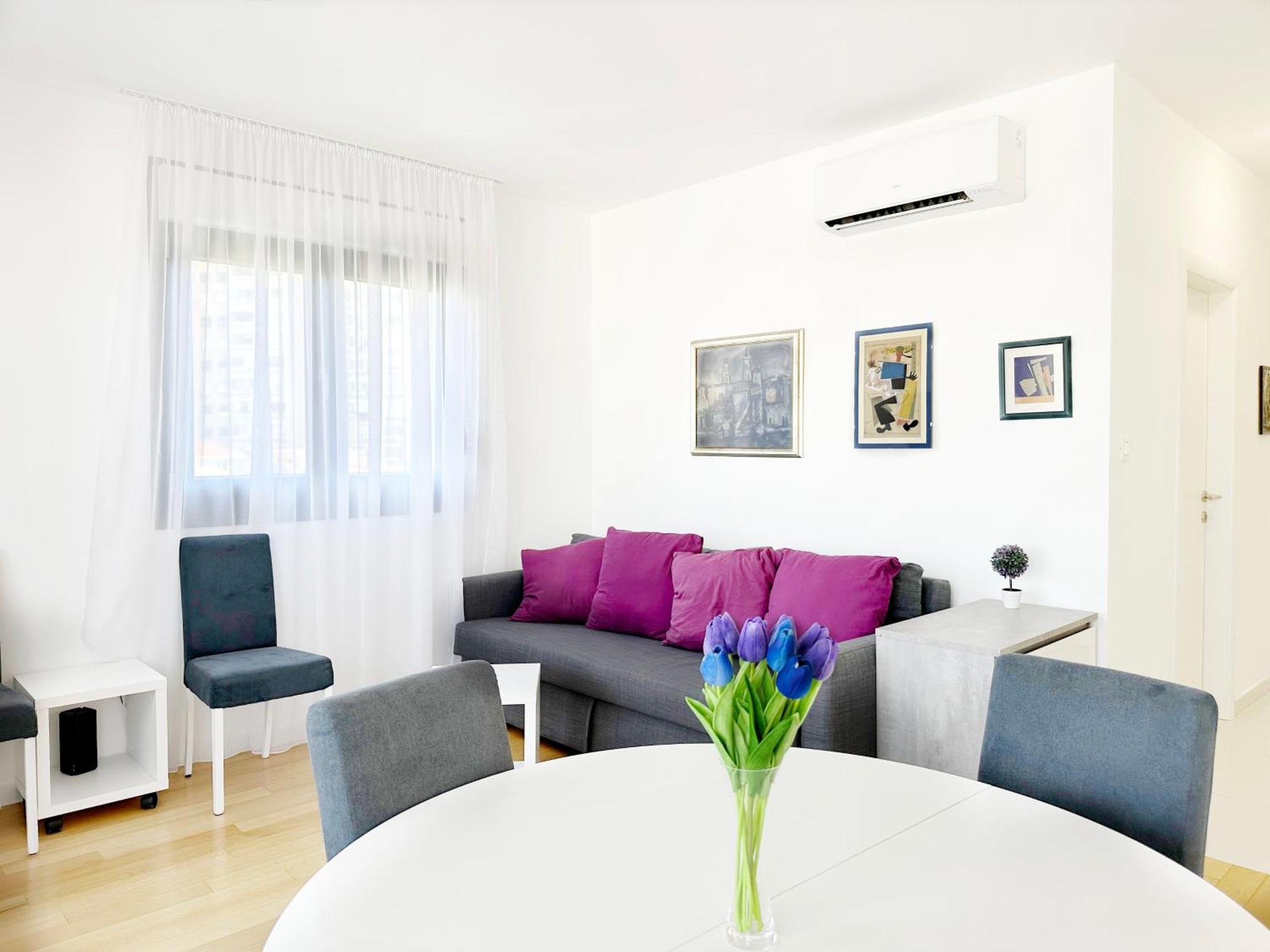 S'Akvarel 4 - Private Garage Apartment Сплит Екстериор снимка